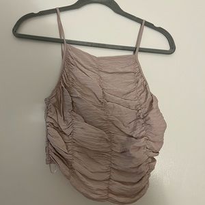 Zara tan tank top